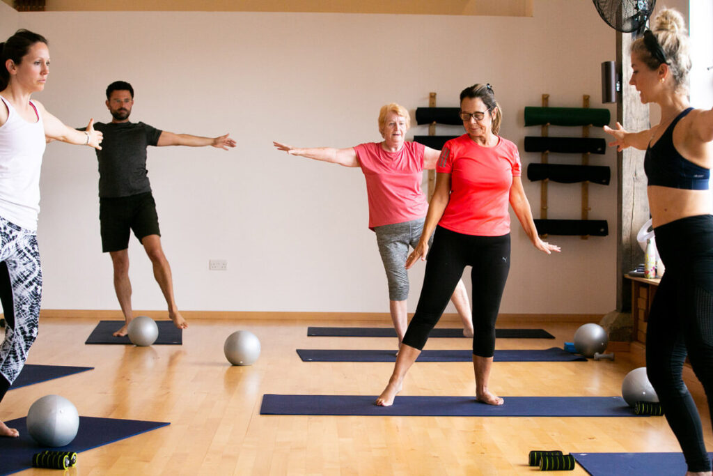Beginner Gentle Pilates at Denbies in Dorking
